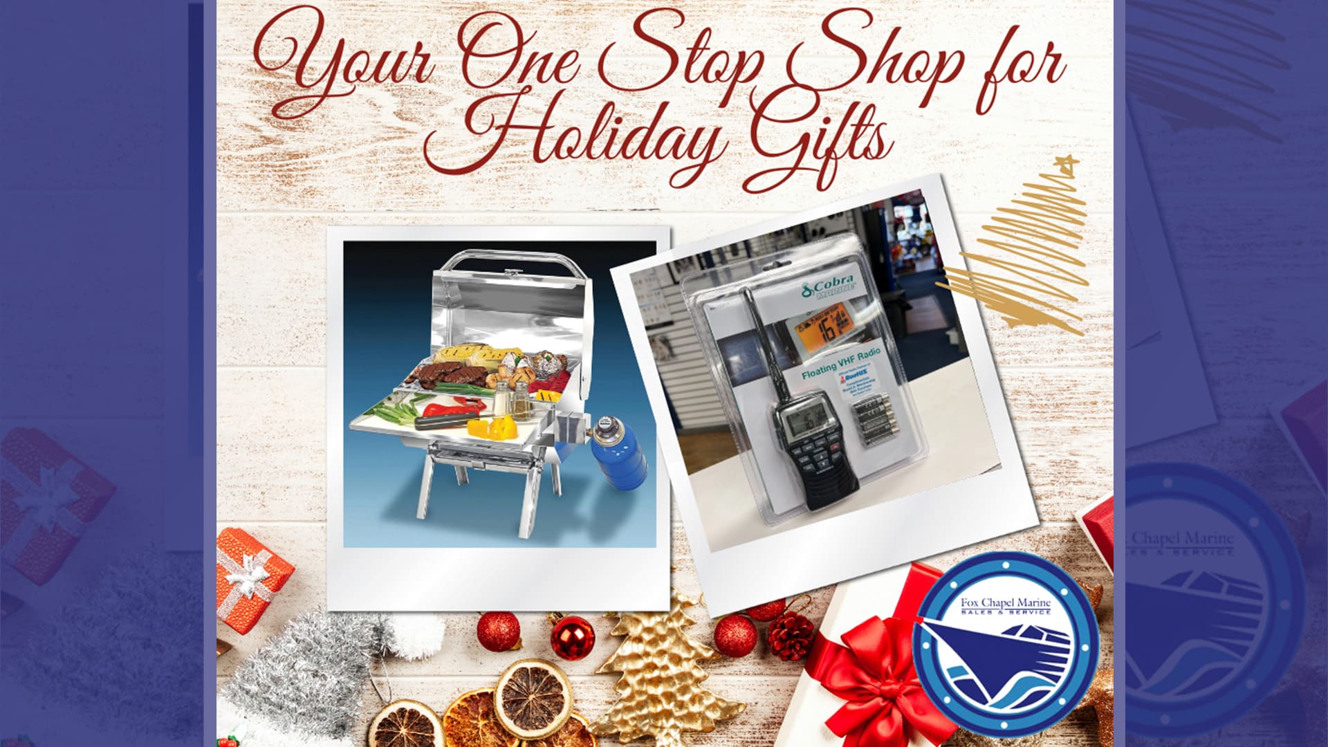 Fox Chapel Marine Is Your One Stop Shop For Holiday Gifts