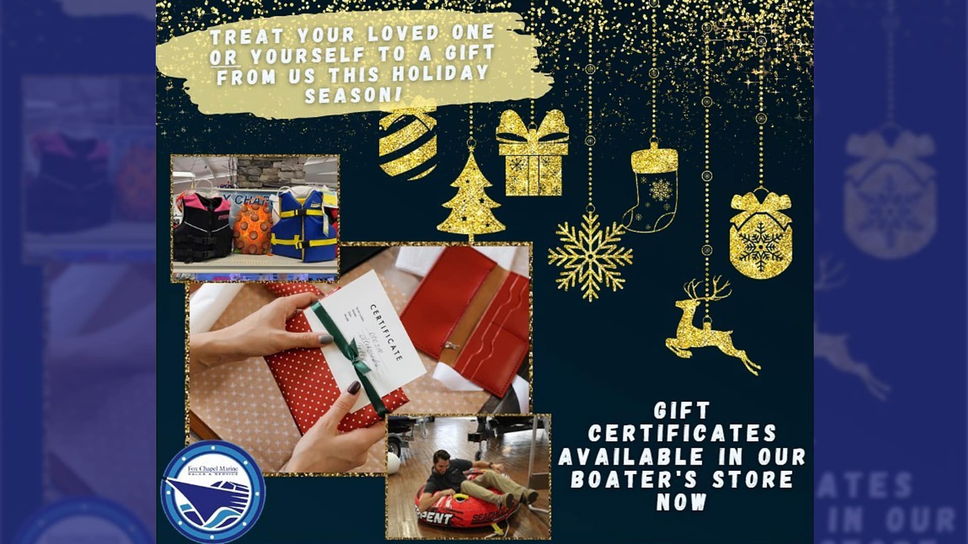Fox Chapel Marine Gift Certificates