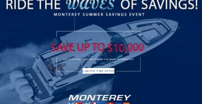 Monterey Boats Ride The Waves of Savings Event