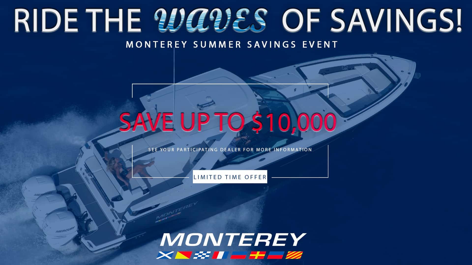 Monterey Boats Ride The Waves of Savings Event